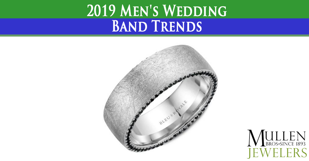 2019 Trends for Men's Wedding Bands