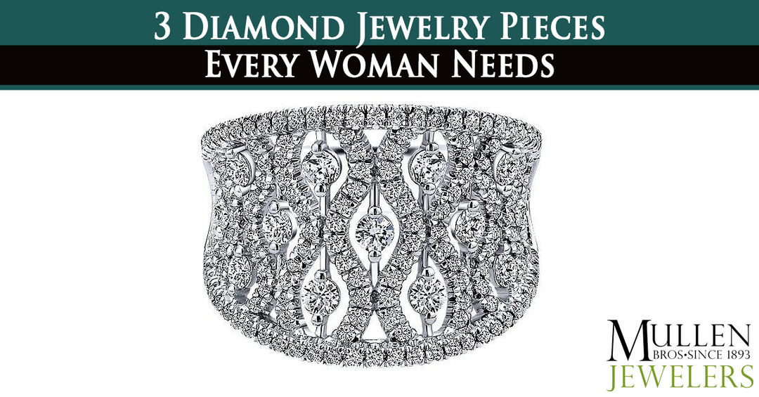 The 3 Top Diamond Jewelry Pieces Every Woman Needs!
