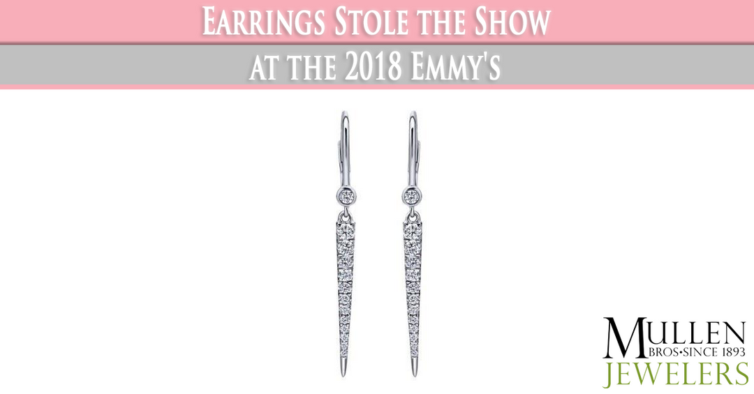 Earrings Stole the Jewelry Show at the 2018 Emmy's