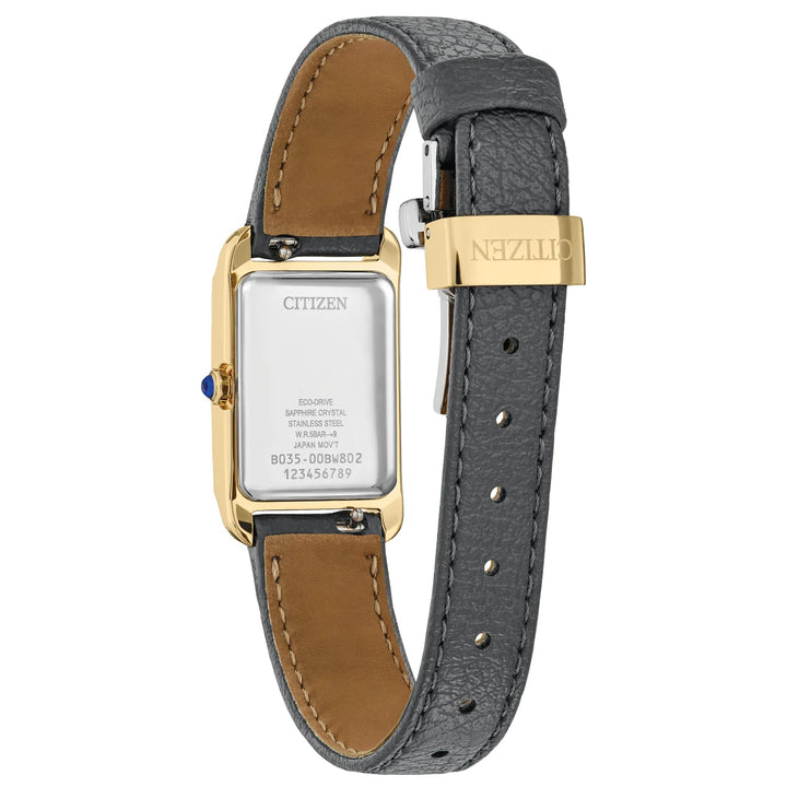 Citizen Eco-Drive Women's L Bianca Apple Leather Strap Watch