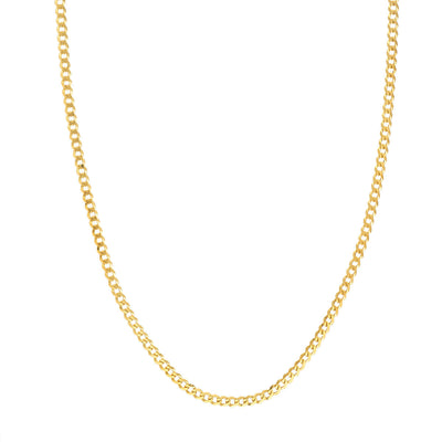 Chain - 14K Yellow Gold 3.7mm 20 Inch Curb Chain