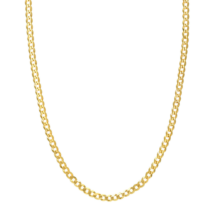 Chain - 14K Yellow Gold 4.95mm 24 Inch Curb Chain
