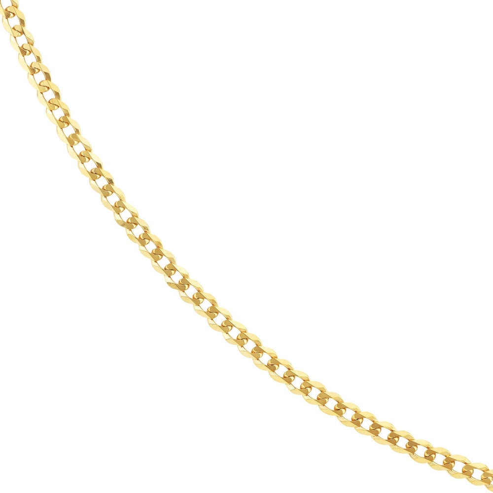 Chain - 14K Yellow Gold 4.95mm 24 Inch Curb Chain