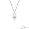 NECKLACES - Lafonn Necklace  With Simulated Precious Paw .07 Cttw Diamond 20"