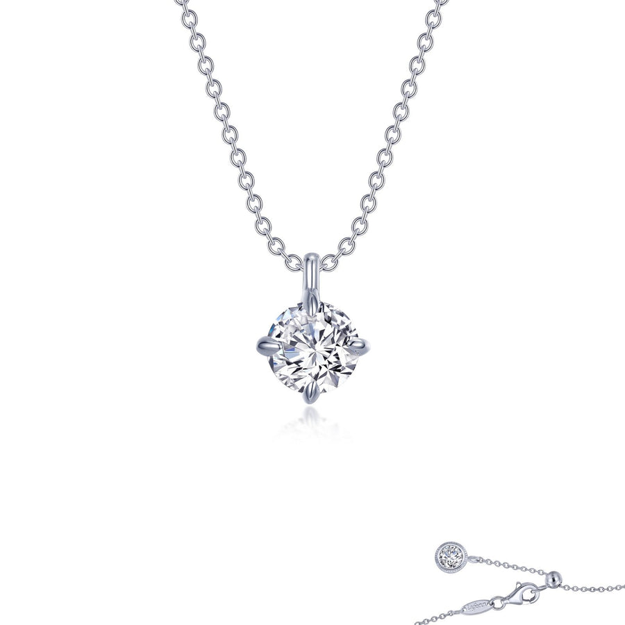 NECKLACES - Lafonn Necklace With Simulated Solitare 1.9 Cttw Diamond 20"