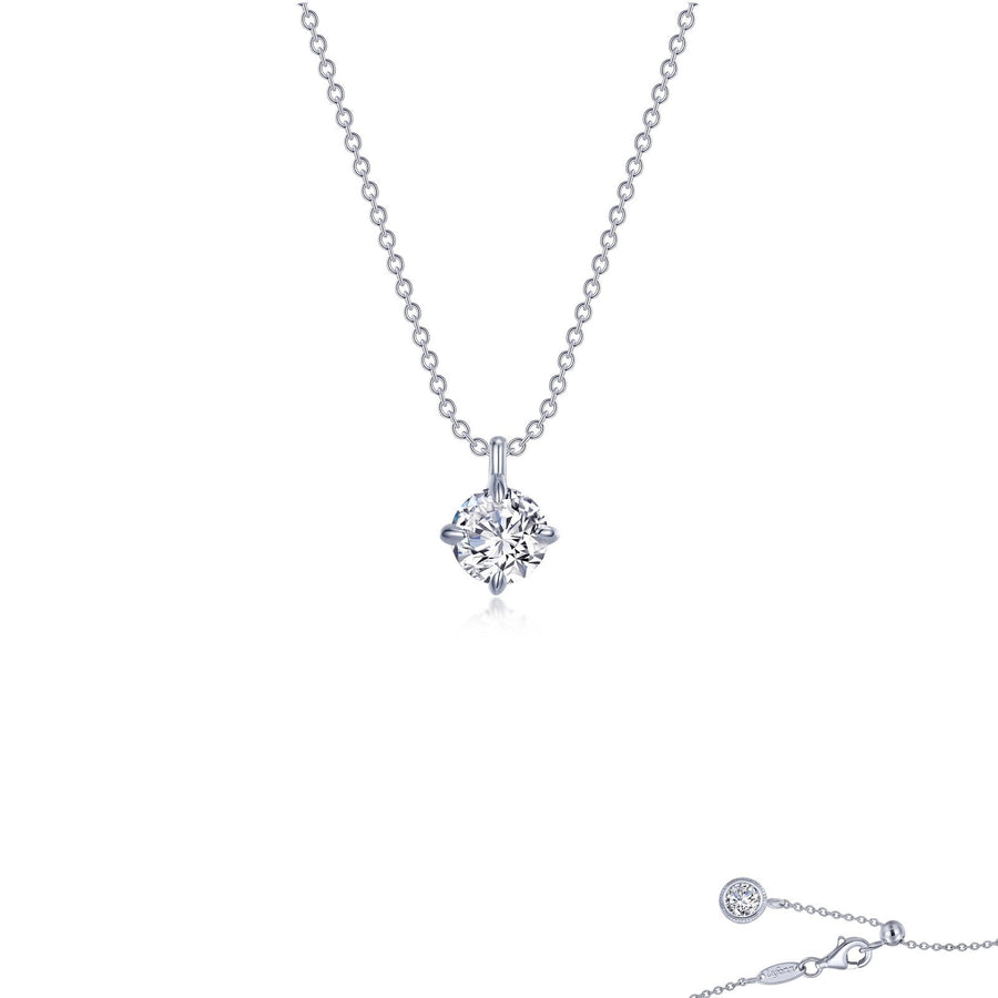 NECKLACES - Lafonn Necklace  With Simulated Solitare .70 Cttw Diamond 20"