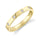 14K Yellow Gold .07cttw Round Diamond Bezel Fashion Ring