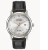 Watches - Citizen Eco-Drive Mens Watch With Black Leather Strap