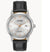 Citizen Eco-Drive Mens Watch with Black Leather Strap
