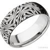 WEDDING - Laser Carved Escher Pattern Wedding Band Cobalt Chrome 8mm