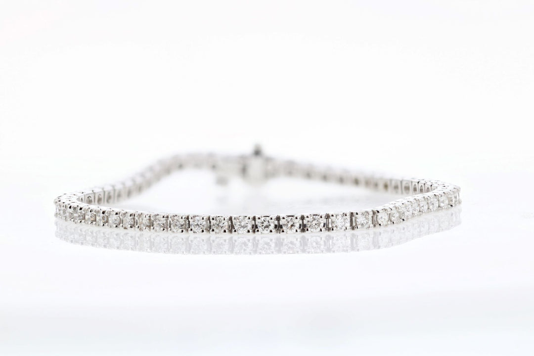 BRACELETS - 14K White Gold 2cttw LAB GROWN Alpha Diamond Tennis Bracelet