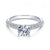 Pave Multi-Row Round Diamond Ring .34Cttw 14K White Gold