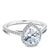 Traditional Round Diamond Halo Engagement Ring 813A