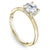 Traditional Diamond Engagement Ring 14K Yellow Gold 852A