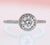 Sophia - Round Halo Diamond Engagement Ring 1 Cttw