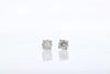 EARRINGS - 14K White Gold 1.41cttw Round Diamond Stud Earrings