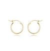 Earrings - 14K Yellow Gold 12mm Hoop Earrings