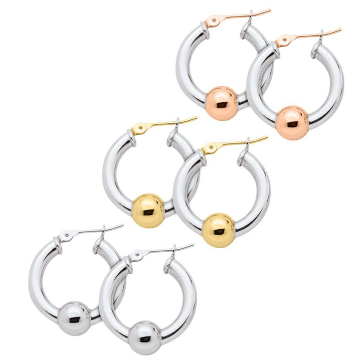 Hoop Earrings Sterling Silver 20mm | Mullen Jewelers