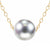 Single Add-A-Pearl Starter Necklace 14K Yellow Gold 5mm