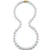 Akoya Cultured Saltwater White Pearl Necklace “A” Quality 5mm