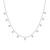 NECKLACES - Lafonn Sterling Silver Starfall 0.73cttw Charm Necklace
