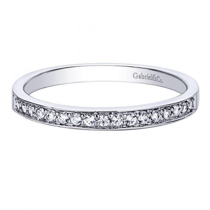 WEDDING - .13cttw Bead Set Round Diamond Wedding Band