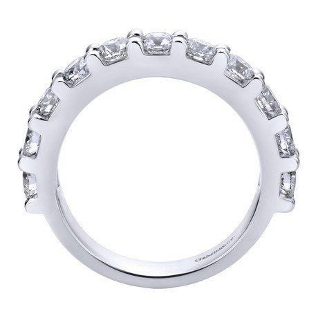 WEDDING - 14K White Gold 1.50cttw Pave Diamond Band
