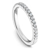 Wedding Ring - 14K White Gold .26cttw Prong Set Diamond Wedding Band #834B