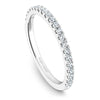 Wedding Ring - 14K White Gold .34cttw Prong Set Diamond Wedding Band #836B