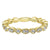 Marquise Shaped Round Diamond Ring 14K Yellow Gold
