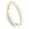 Wedding Ring - 14K Yellow Gold Traditional Stackable Wedding Band #908B