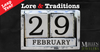 Leap Year Lore and Traditions