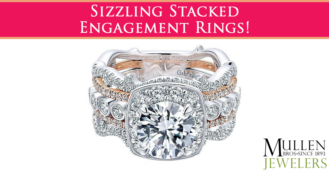 Stacked Engagement Rings...A Sizzling Trend!