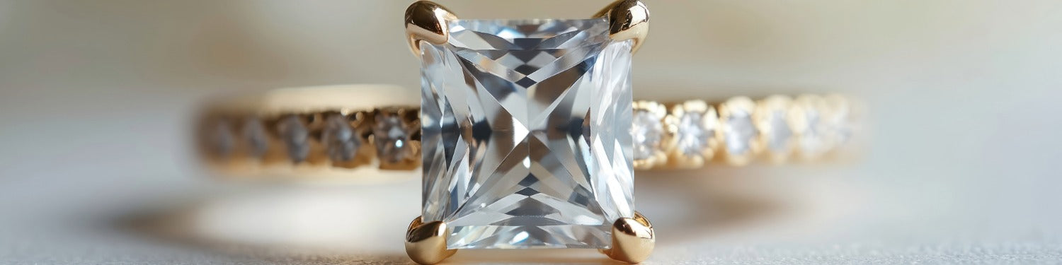 Princess Cut Diamond Engagement Rings