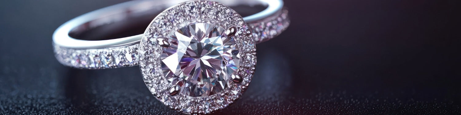 1ct Round Center Diamond