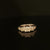 Estate 14K White Gold 1.25cttw with .40ct Center H/I1 Princess Cut 3-Stone Plus Diamond Engagement Ring