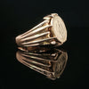 Estate 19.2K Gold Ring with .900 Dos Pesos Gold Coin Center