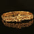 Estate 14K Yellow Gold Greek Key Style Stampato Bracelet
