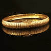 Estate 14K Yellow Gold Flex Band Bracelet