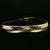 Estate 14K Yellow Gold 4.5mm Wide Herringbone Bracelet