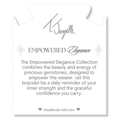 Gold Empowered Elegance Collection- Rose Quartz Gemstone Bracelet