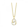 10K Yellow Gold 1/4cttw Diamond Pendant