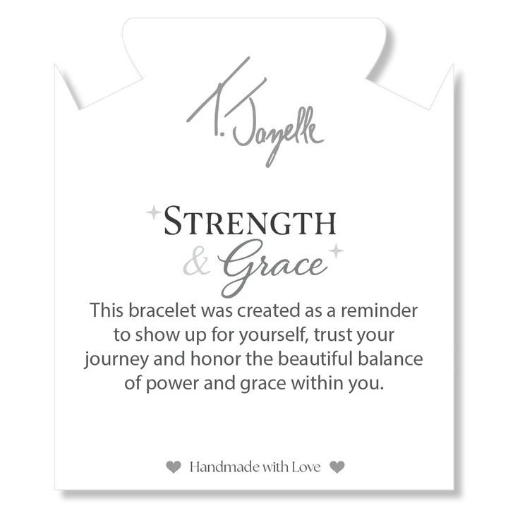 Strength & Grace Collection- Silver with Gold Bracelet