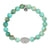Family Bead Bracelet- Daughter with Peruvian Turquoise Sterling Silver Charm