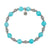 Day by Day Collection- Blue Amazonite Gemstone Bracelet