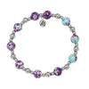 Day by Day Collection- Purple Blue Jasper Gemstone Bracelet