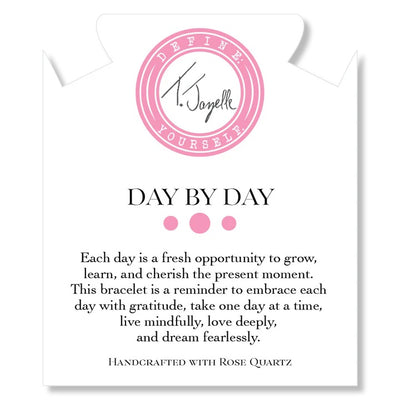 Day by Day Collection- Rose Quartz Gemstone Bracelet