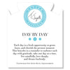 Day by Day Collection- Blue Aquamarine Gemstone Bracelet