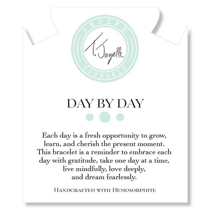 Day by Day Collection- Hemimorphite Gemstone Bracelet