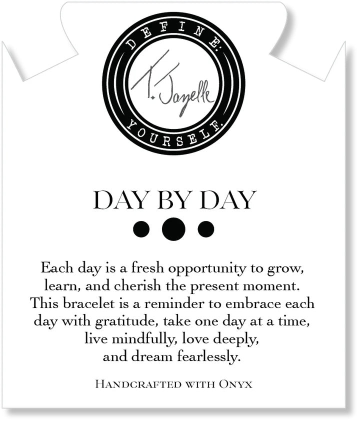 Day by Day Collection- Onyx Gemstone Bracelet